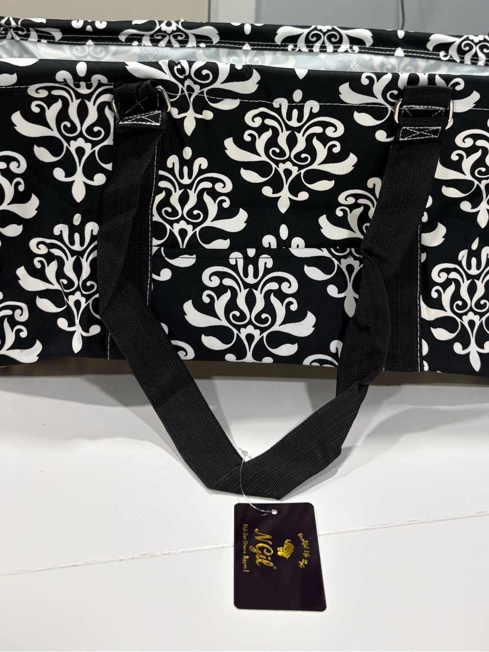 Extra Large Utility Tote Bag, Foldable Reusable Grocery Storage Carrier